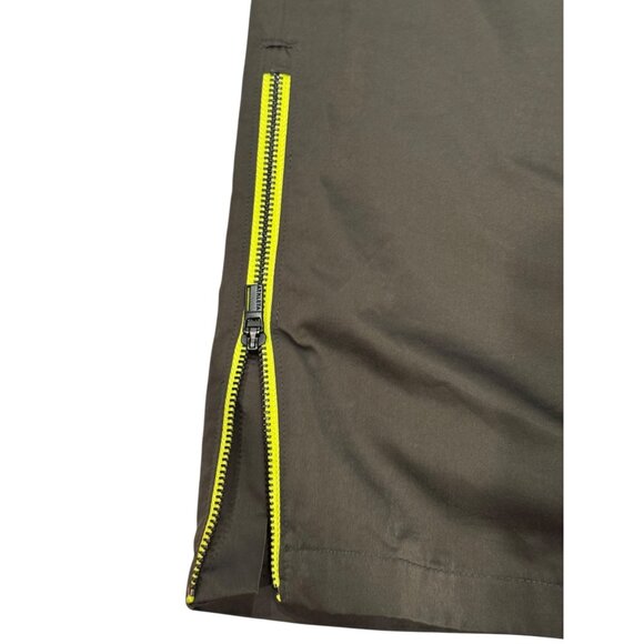 Athleta Radiant Hybrid Army Green Oversized Hoodie Pullover Dress ST - Picture 5 of 7